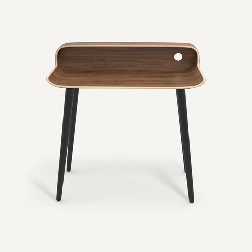 Walnut desk modern - walnut,