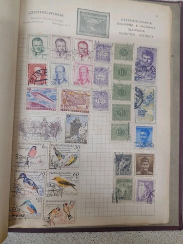 Stamp collection vintage - stamp,