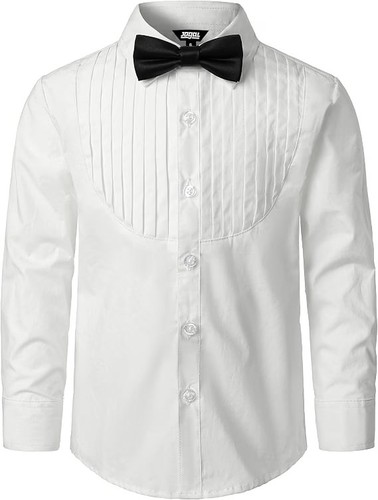 Boys tuxedo shirt size - , 8
