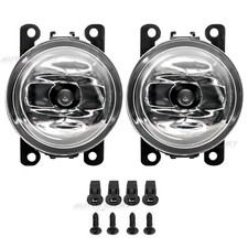 2x Front Fog Lights Lamps Spot DRL For Ford Fiesta Focus Transit Connect MK6 MK7