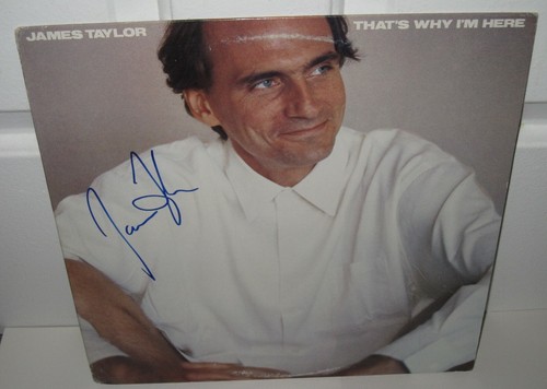 James taylor signed thats why - taylor,