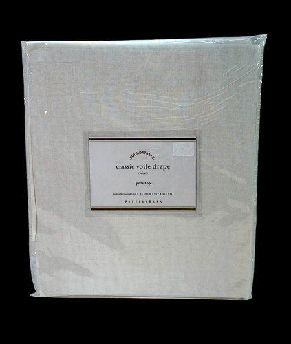 Pottery barn classic - pottery, voile