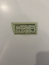Vintage Strabenbahn Tickets