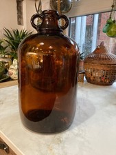 Demijohn Brown Glass Bottle