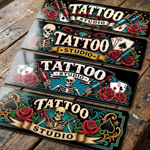 Tattoo studio metal 28cm - tattoo,