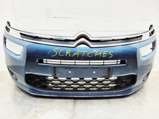 CITROEN C4 GRAND PICASSO MK2 FRONT BUMPER IN KYANOS BLUE KGQ 2015