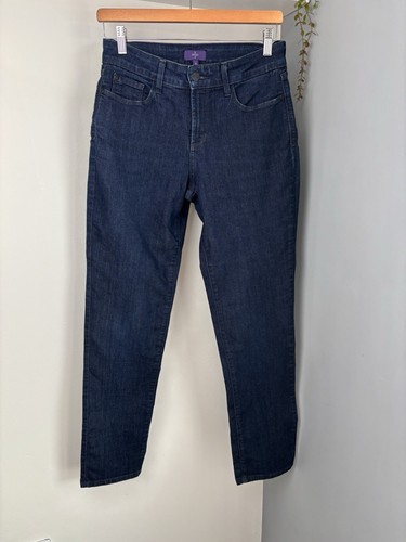 Nydj jeans size navy - jeans,