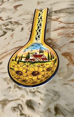 Italian ceramic hand painted - italian,