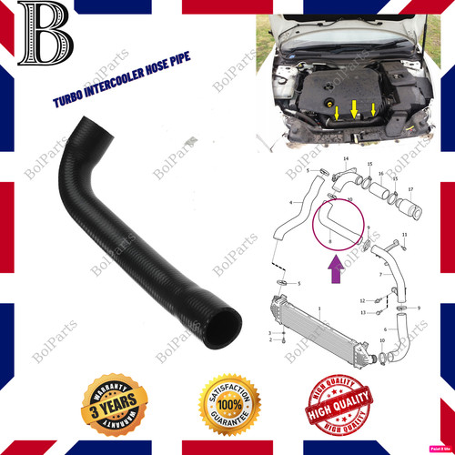 Turbo intercooler hose pipe - turbo,