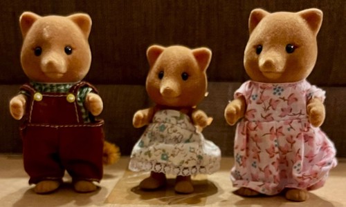 Sylvanian families slydale - families, "slydale