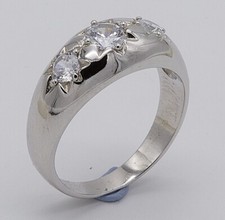 925 Sterling Silver 3 Stone