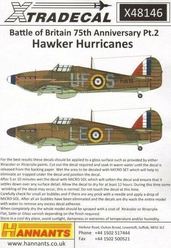 Xtradecal x48146 hurricane - x48146,