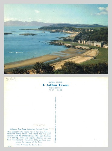 Vintage postcard millport - postcard,