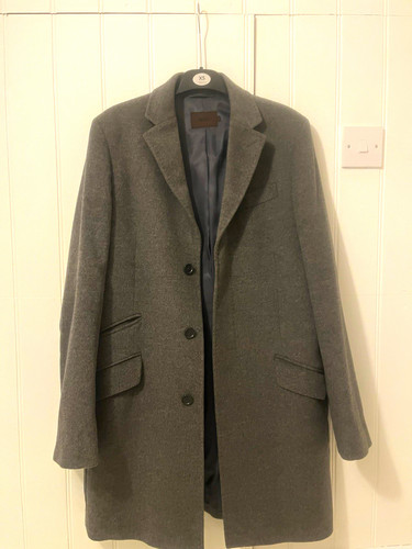 Reiss men grey wool - wool, blend