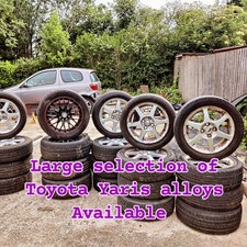 SET OF TOYOTA YARIS 15"  T SPORT ALLOYS  