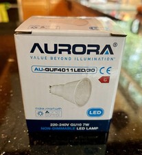 Aurora 7.5W 74mm LED GU10 PAR20  Warm White  AU-GUF4011LED/30