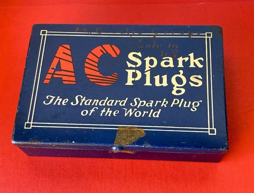 1930s spark plug - plug, tin
