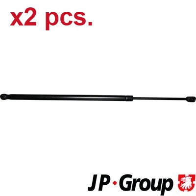 Pcs taile gate gas springs - x2,
