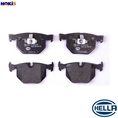 Brake pad set disc - pad, 8db