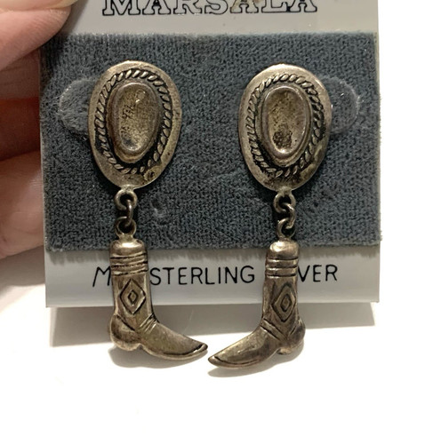 Vtg sterling silver - sterling, cowboy