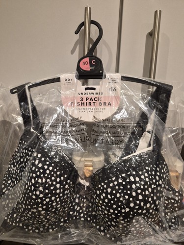 Ladies pack bras size 40c - ladies,