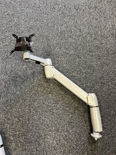 Space Arm Single monitor riser arm silver
