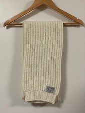 INVERALLAN Ivory Wool Scarf