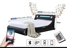 Double LED, Speakers and Gas Lift Under bed Storage 