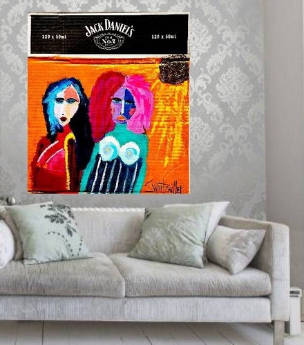 Pop art jack daniels - pop,