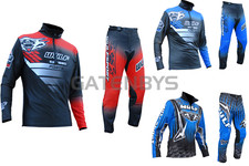 Kids Wulfsport TRIALS Kit Pants + Jersey Youth Shirt Trousers Quad For Gas Gas