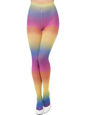 Opaque Rainbow Tights Ladies