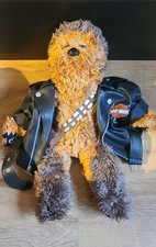 Large Build A Bear BAB Star Wars Chewbacca Wookie Plush 22" Harley Davidson 