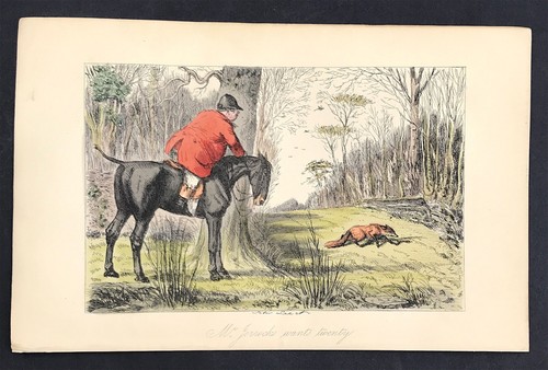 John leech caricature 1854 - caricature,