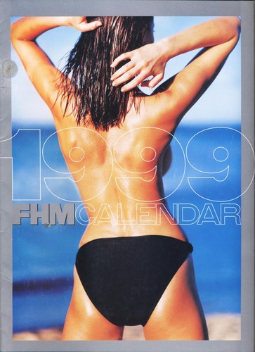 1999 fhm pin calendar - 1999,