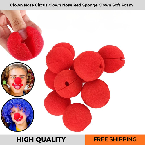 10pcs soft foam circus clown - 10pcs,