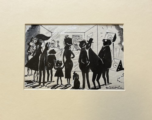 Original ink drawing - , by