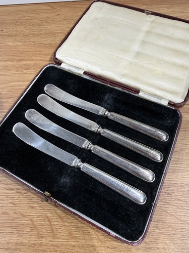 Sterling silver handled - sterling, butter