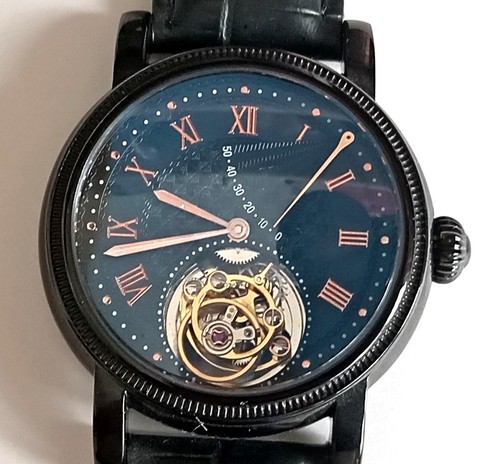 Flying tourbillon watch - tourbillon,