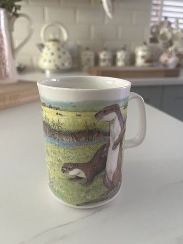 Ashdale pottery otters mug - ashdale,