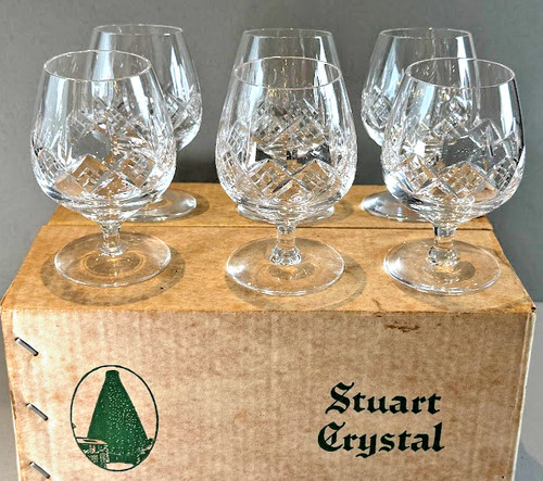 Six stuart crystal glengarry - six,