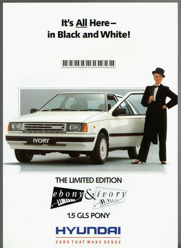 Hyundai pony ebony - &, 1.5