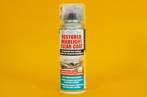 Restored headlight lacquer - headlight,