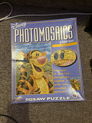 Disney photomosaics tigger - photomosaics,
