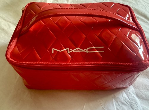 Mac red glossy vinyl cosmetic - mac,