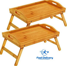 Wooden Lap Tray Breakfast in