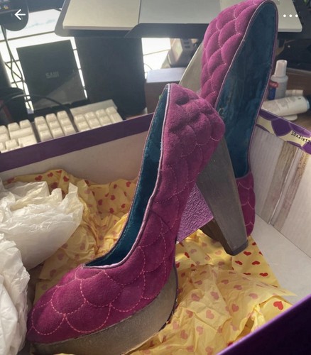 Irregular choice purple - choice, suede