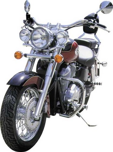 Engine guard spaan chrome - engine,