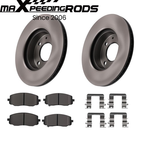 Front brake discs pads - front,