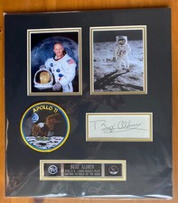 Buzz aldrin apollo signed - aldrin,