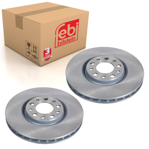 Pair front brake disc - pair,